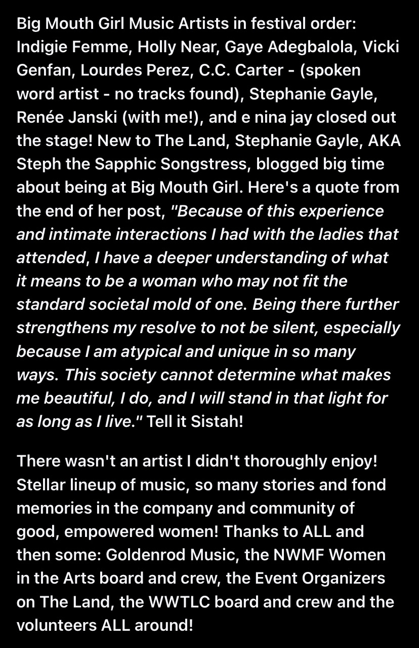 “Venus” From Stephanie Gayle’s LP, Songs About V, Gets New Love From Patreon Podcast, Go Sistah&nbsp;Go!